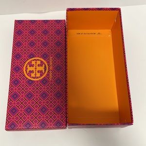 Empty Tory Burch box